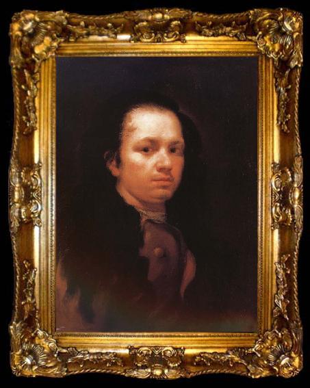 framed  Francisco Goya Self-portrait, ta009-2